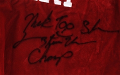 1994 Mark Too Sharp Johnson World Flyweight Champion Signed Fight Worn Trunks (MEARS LOA/JSA)