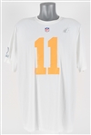 2014 Larry Fitzgerald Arizona Cardinals Team Rice Pro Bowl Practice Shirt (MEARS LOA)