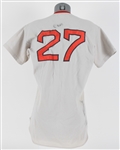 1976 Organizational Red Sox Road Jersey (MEARS LOA)