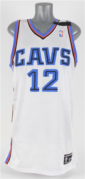 1999-2000 Brevin Knight Cleveland Cavaliers Game Worn Home Jersey (MEARS LOA)