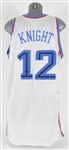 1999-2000 Brevin Knight Cleveland Cavaliers Game Worn Home Jersey (MEARS LOA)