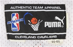 1999-2000 Brevin Knight Cleveland Cavaliers Game Worn Home Jersey (MEARS LOA)