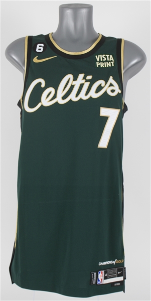 2022-23 Jaylen Brown Boston Celtics City Edition Jersey (MEARS A5)