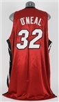 2006 Shaquille O'Neal Miami Heat NBA Finals Road Jersey (MEARS A5)