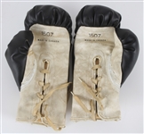 1970's Black/White Everlast 1507 Boxing Gloves 