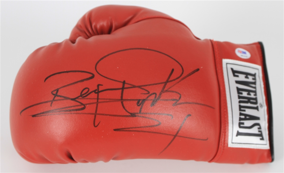 2010s Bernard Hopkins World Champion Boxer Signed Everlast Boxing Glove (PSA/DNA)
