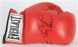 2009 George Foreman World Heavyweight Champion Signed Everlast Boxing Glove *Full JSA Letter*
