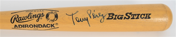 2000s Tony Perez Cincinnati Reds Signed Rawlings Adirondack Bat *JSA*