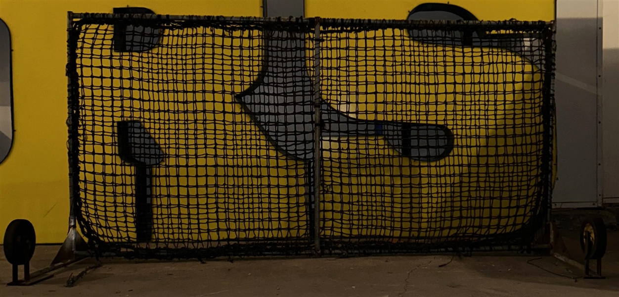 1980s-1990s Milwaukee Brewers Pitching Net 