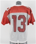 2007-09 Kurt Warner Arizona Cardinals Signed Practice Jersey (MEARS LOA/JSA & PSA/DNA)