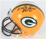 2004 Willie Davis Green Bay Packers Signed Mini Helmet (JSA)