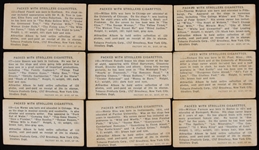 1922 Stroller Cigarette 1x2 Trading Cards Featuring Monte Blue William Russell Lee Moran and More (Lot of 9)