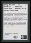 1968 Jerry Kramer Green Bay Packers Autographed Commemorative Super Bowl II Trading Card (JSA)