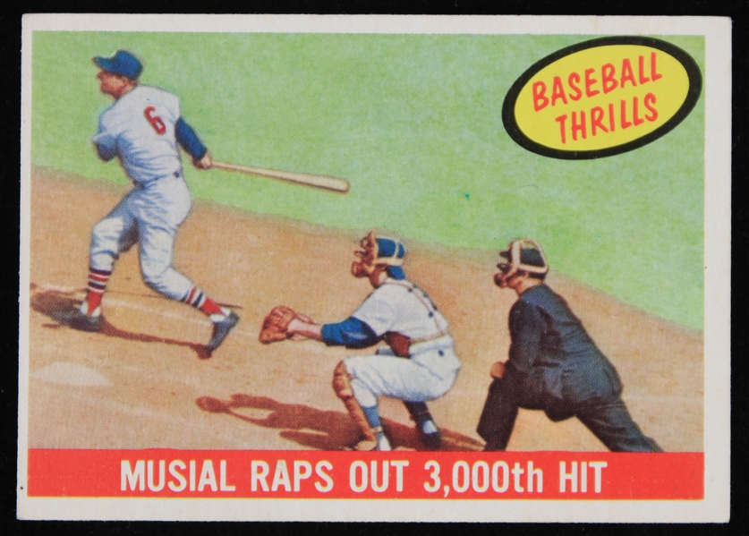 1959 Stan Musial St. Louis Cardinals Topps Trading Card #470