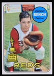 1969 Johnny Bench Cincinnati Reds Topps Trading Card # 95