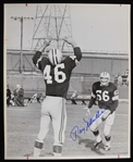 1958-1972 Ray Nitschke (d.1998) Green Bay Packers Autographed 8"x10" B&W Photo (JSA)