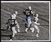 1957-1967 Max Mcgee (d.2007) Green Bay Packers Autographed 8"x10" B&W Photo (JSA)