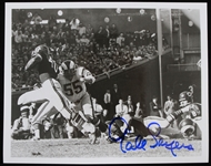 1965-1971 Gale Sayers (d.2020) Chicago Bears Autographed 8"x10" B&W Photo (JSA)