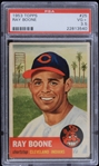 1953 Ray Boone Cleveland Indians Topps Trading Card #25 (Graded VG+ 3.5)