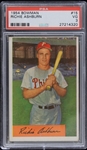 1954 Richie Ashburn Philadelphia Phillies Bowman Trading Card #15 (Graded VG-3)