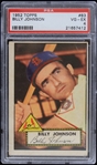 1952 Billy Johnson St. Louis Cardinals Topps Trading Card #83 (Graded VG-EX 4)