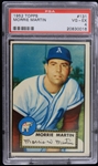 1952 Morrie Martin Philadelphia Athletics Topps Trading Card #131 (Graded VG-EX 4)