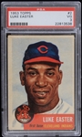 1953 Luke Easter Cleveland Indians Topps Trading Card #2 (Graded VG-3)