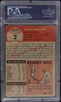 1953 Luke Easter Cleveland Indians Topps Trading Card #2 (Graded VG-3)
