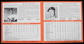 1962 Mickey Mantle and Roger Maris New York Yankees AuraVision Records (Lot of 2)