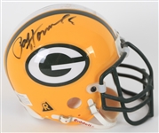 2000s Paul Hornung Green Bay Packers Signed Mini Helmet (JSA)