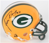 1995 Jim Ringo Green Bay Packers Signed Mini Helmet (JSA)