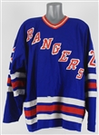 1994 circa Jeff Beukeboom New York Rangers Game Worn Road Jersey (MEARS A10)