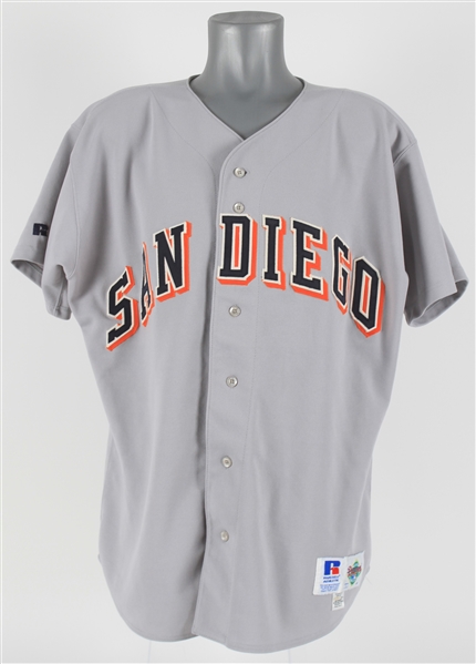 1993 Tony Gwynn San Diego Padres Game Worn Road Jersey (MEARS A5) 