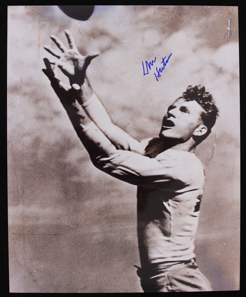 1935-1945 Don Hutson (d.1997) Green Bay Packers Autographed 8"x10" B&W Photo (JSA)