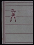 1949 Famous Names in Football Hardcover Book