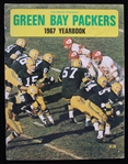 1967 Bart Starr Green Bay Packers Signed Yearbook (JSA)
