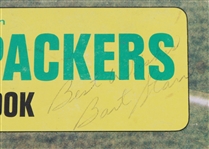 1967 Bart Starr Green Bay Packers Signed Yearbook (JSA)