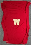 1950s-60s Wisconsin Badgers 72" x 86" Wool Camp Randall Stadium Blanket