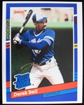 1991-1992 Derek Bell Toronto Blue Jays Autographed 11x14 Colored Photo (JSA)