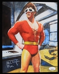 1980s Mark Craig Taylor Plastic Man Signed 8"x10" Colored Print *JSA*