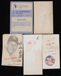 1970's Stan Musial Carlton Fisk Brooks Robinson Headshot Photo Collection - Lot of 4 (JSA)