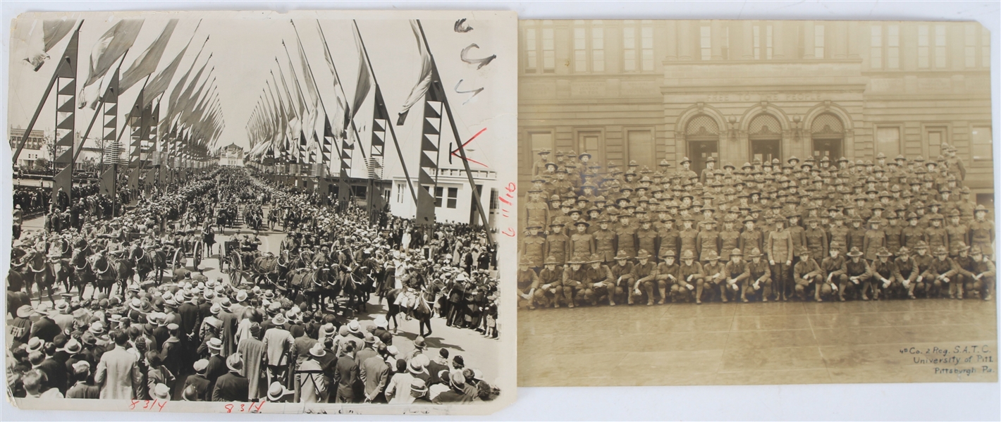 1930s-50s USA Military Oversize Photo Collection - Lot of 2 