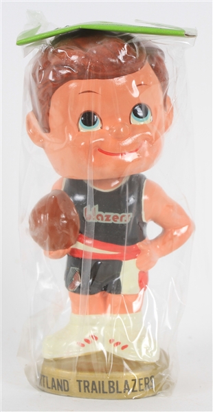 1970s Portland Trail Blazers MIB 7" American Sports Sales Bobblehead