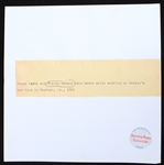 1961 Roger Maris and Whitey Herzog New York Yankees 8x8 B&W Photo 