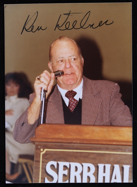 1980s Ken Keltner Cleveland Indians Signed 3.5" x 5" Snapshot Photo (JSA)