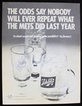 1970 Milwaukee Brewers Multi Signed Milwaukee County Stadium Partially Scored July 5th Scorecard w/ 7 Signatures (JSA) Inaugural Season 