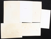 1969 Apollo 11 Space Mission 4x8 5x7 6x9 and 8x10 B&W Photos (Lot of 11)