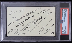 1970s Mae Clarke Original Bride of Frankenstein Signed Cut (PSA Slabbed)