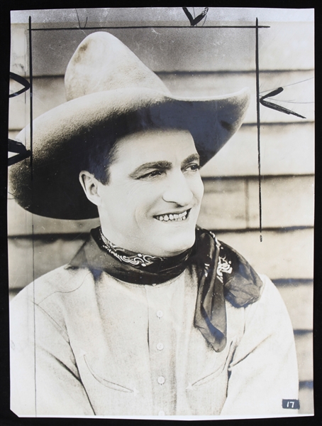 1976 Tom Mix 8x10 B&W Photo