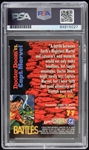 1995 Jackson Bostwick Capt. Marvel Signed Marvel versus DC Trading Card (PSA/DNA Slabbed) 